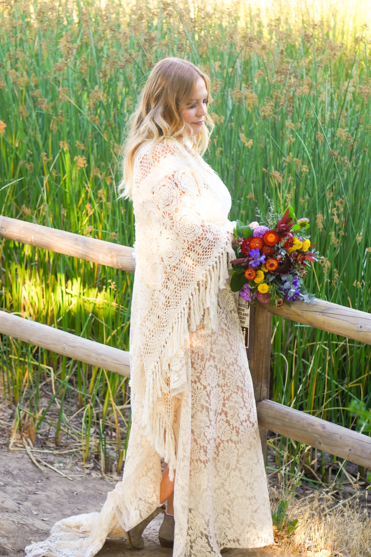 Ojai wedding moment