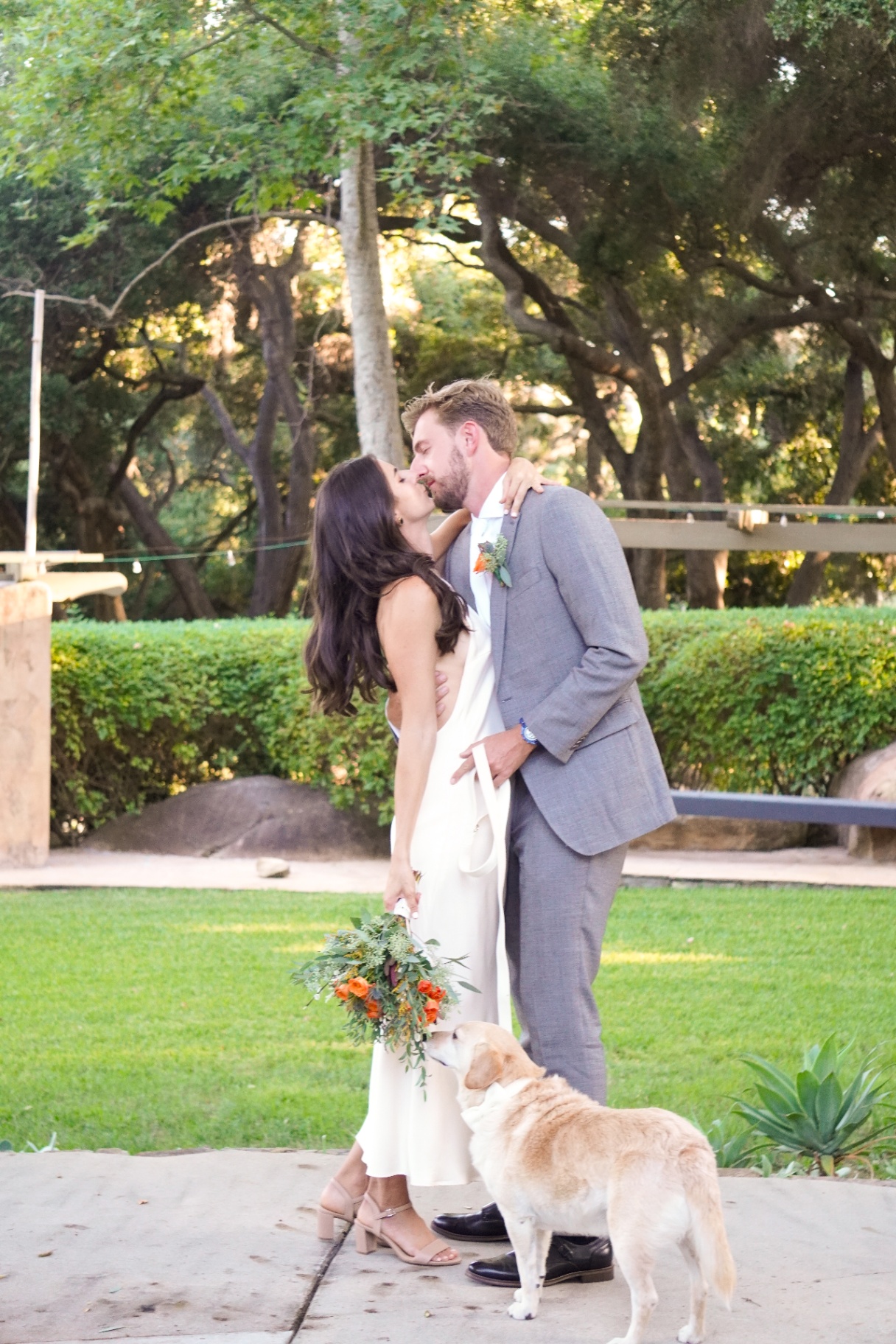 Ojai wedding moment